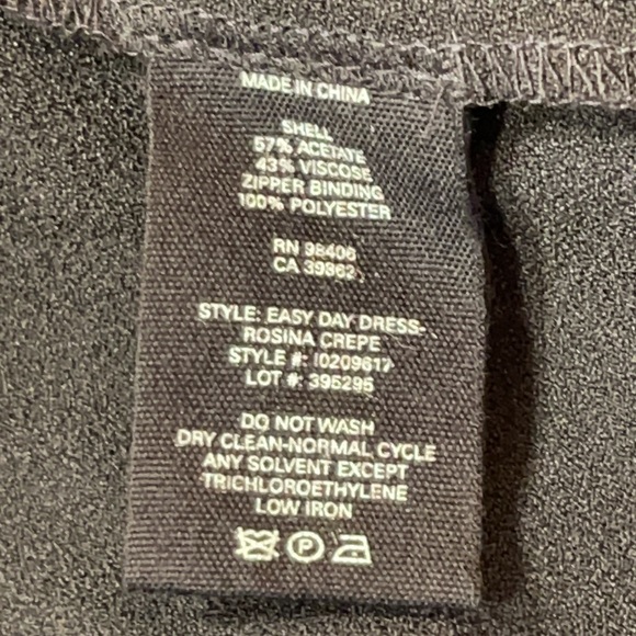 Theory Black V-neck Casual Mini Shirt Dress 2 - Picture 10 of 10